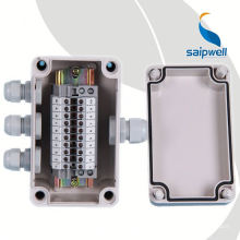 Caja de conexiones Saip Sauss del empalme del cable eléctrico IP65